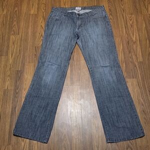 Vintage Tommy Hilfiger Bootcut Jeans Womens 29 Dark Wash Contrast Stitch Y2K E85